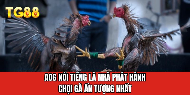 AOG nổi tiếng là nhà phát hành chọi gà ấn tượng nhất